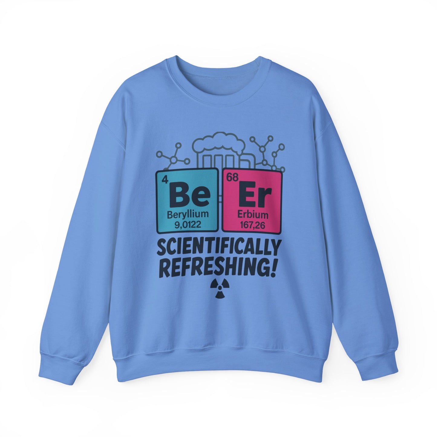 Scientifically Refreshing Beer Mens Sweatshirt, Gift for Beer Lovers, Science-Inspired Apparel, Perfect for Parties and Gatherings
