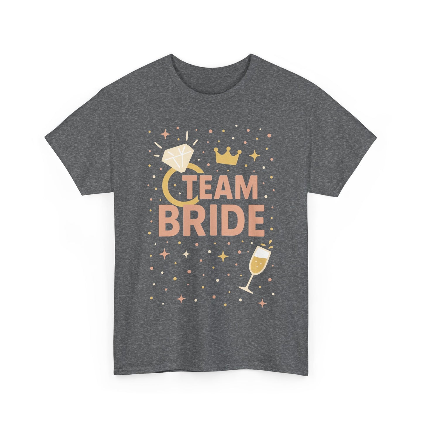 Team Bride T-Shirt, Bachelorette Party Tee, Bridesmaid Wedding Tee, Hen Party Matching Shirts, Bridal Shower,  Bridesmaids Gift