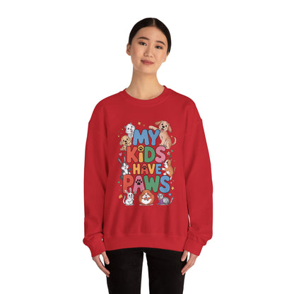 My Kids Have Paws Sweatshirt, Pet Lover Gift, Cute Animal Shirt, Cute Pet Mom Tee, Animal Parent T-Shirt, Gift for Animal Lovers