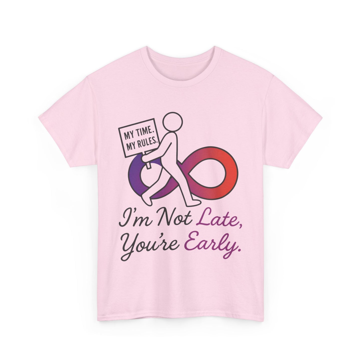 My Time My Rules Women's Heavy Cotton Tee, Funny T-Shirt, Casual Wear, women empowerment tee, confident woman shirt, self love t shirt