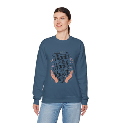 Thanks for the Hands That Raised Me Shirt, Mother's Day Gift, Appreciation Shirt for Mom, thankful mom tee