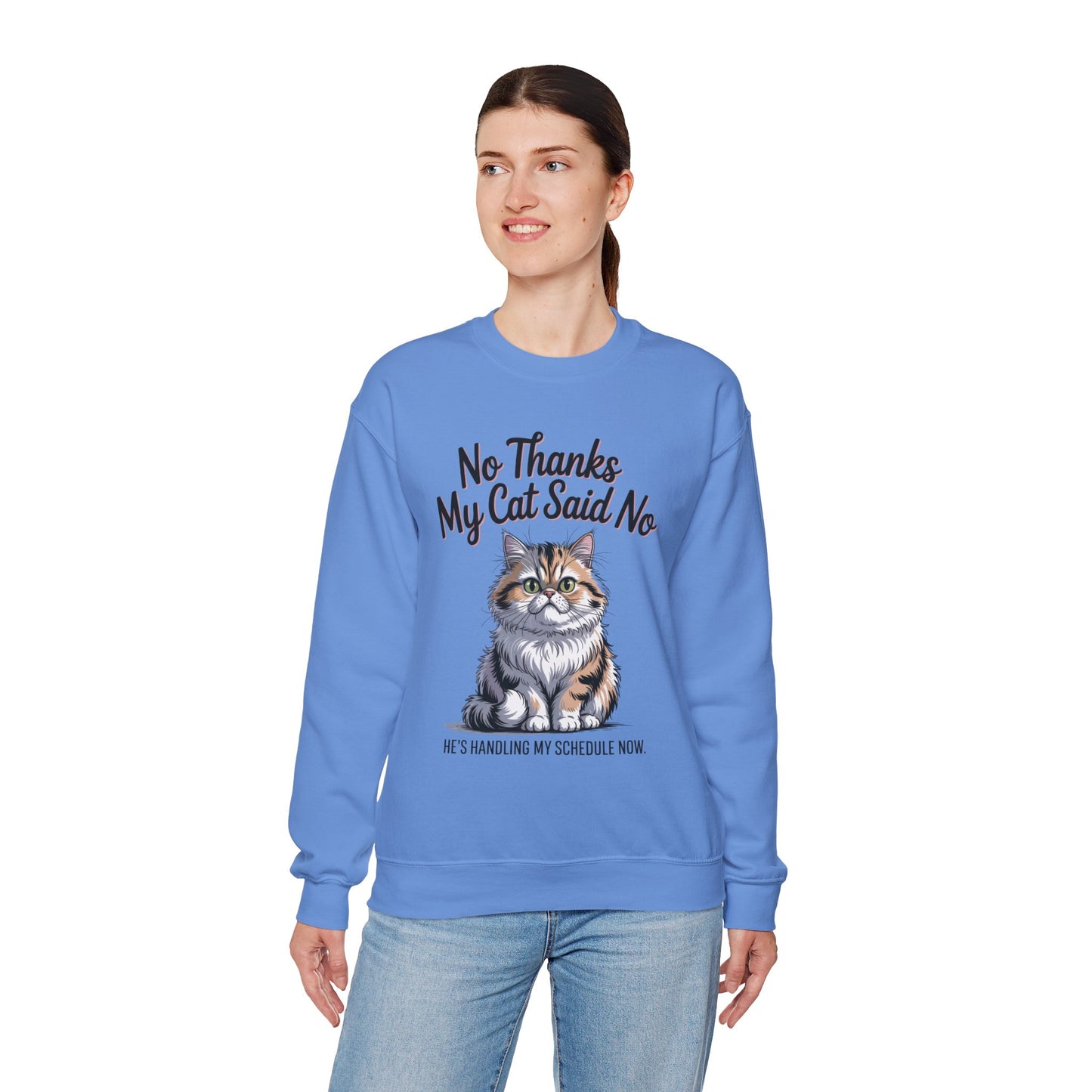 Funny Cat Crewneck Sweatshirt - Ideal Gift for Cat Lovers, Cozy Animal Sweater, Novelty Pet Lover Gift, Cute Cat-Themed Apparel, [...]