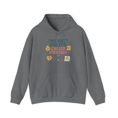 Strategic Humor Hoodie, Unisex Sweatshirt, Gift for Strategists, Funny Hoodie, Planner Gift, Cozy Stylish Sweatshirt, Relaxed Fit Hoody