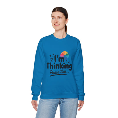 Playful Thinking Womens Sweatshirt, Thoughtful Gift, Geeky Gift for Introverts, Programmers, Designers, , Comfy Crewneck for Creative Minds