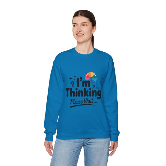 Playful Thinking Womens Sweatshirt, Thoughtful Gift, Geeky Gift for Introverts, Programmers, Designers, , Comfy Crewneck for Creative Minds