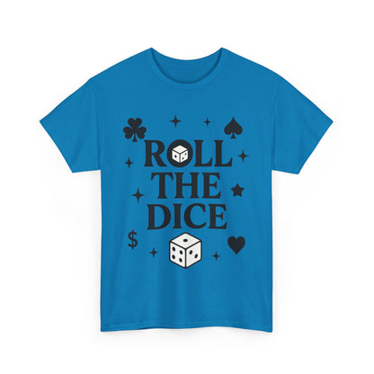 Fun Dice & Card Games Unisex Tee, Perfect for Game Nights, Gifts for Gamers, Poker Events, Gambling Shirt, Casino Wear, Poker T-Shirt