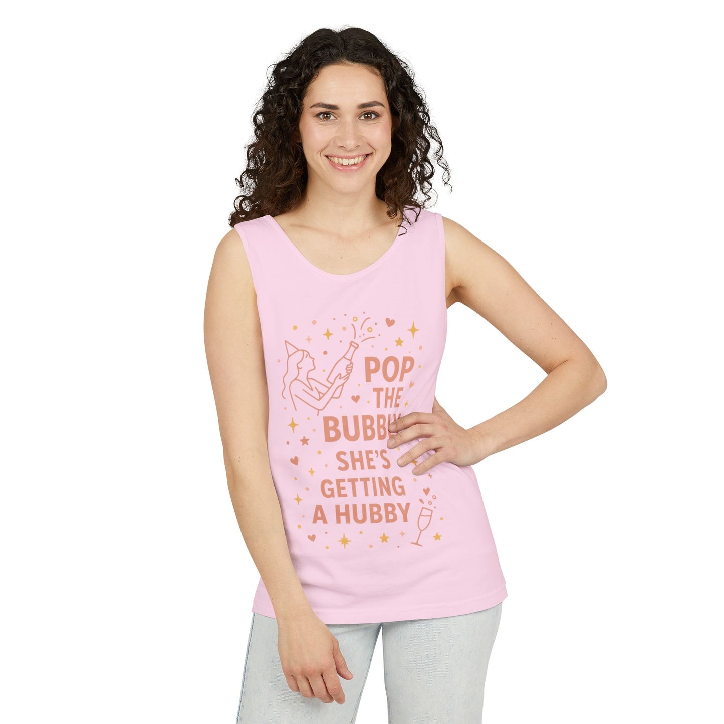 Bridal Party Tank, Bachelorette Party Tee, Bridesmaid Wedding Tee, Hen Party Top, Bridal Shower,  Bridesmaids Gift