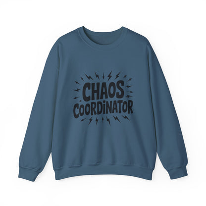 Chaos Coordinator Crewneck Men's Sweatshirt, Funny Gift for Men, Casual Wear, Unique Sweatshirt, Perfect for Everyday Style, Cozy Apparel