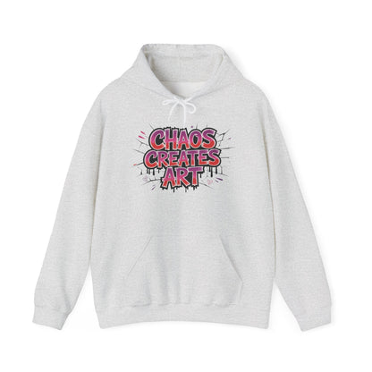Women's Heavy Blend™ Hooded Sweatshirt, Chaos Creates Art Graffiti Hoodie Women's Streetwear