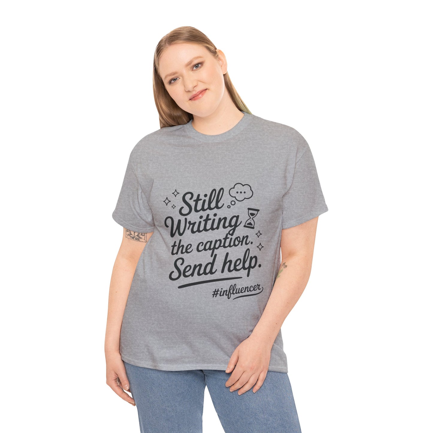 Funny Influencer Womens T-Shirt, Sarcastic Social Media Gift Tee, Funny T-Shirt for Creatives, Gift Social Media Lovers, Humor Apparel