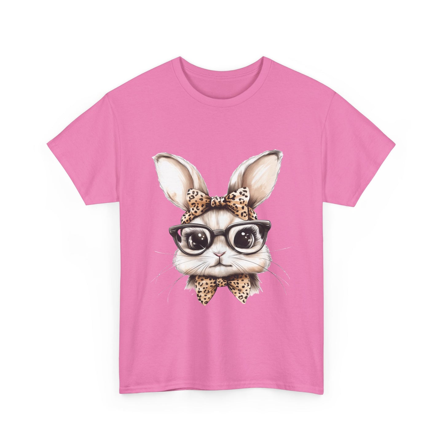 Cool Bunny Sunglasses Tee, Cute Rabbit Shirt, Animal Lover Gift, Spring Fashion, Unisex Graphic T-Shirt
