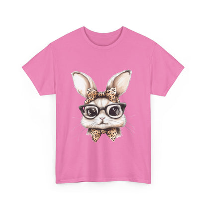 Cool Bunny Sunglasses Tee, Cute Rabbit Shirt, Animal Lover Gift, Spring Fashion, Unisex Graphic T-Shirt