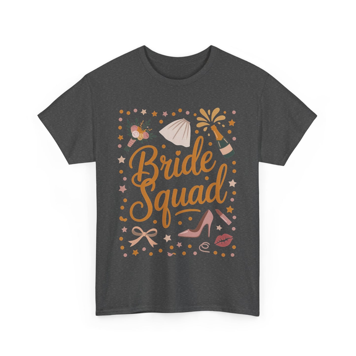 Bride Squad Shirt, Bachelorette Party T-Shirt, Bridesmaid Wedding Tee, Hen Party Matching Shirts, Bridal Shower, Gift for Bridesmaids