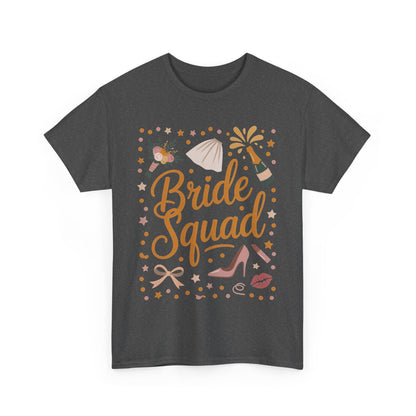 Bride Squad Shirt, Bachelorette Party T-Shirt, Bridesmaid Wedding Tee, Hen Party Matching Shirts, Bridal Shower, Gift for Bridesmaids