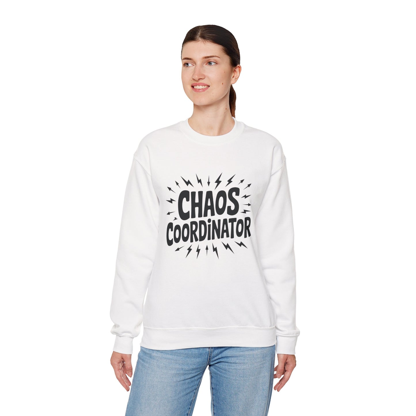 Chaos Coordinator Sweatshirt, Funny Gift for Moms, Mother's Day Gift, TeacherSweatshirt, Casual Graphic Tee, Women's Gift Idea