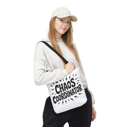 Chaos Coordinator Tote Bag, Fun Carryall for Busy Moms, Students, or Event Planners, Perfect Gift, Beach Weekender Bag,  Large Tote Bag