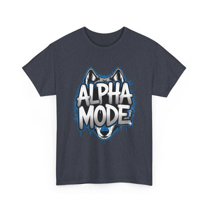 Alpha Mode Wolf Graphic Mens T-Shirt Streetwear, Alpha Tee, Wolf Tee, Street Tee, Wolf Art
