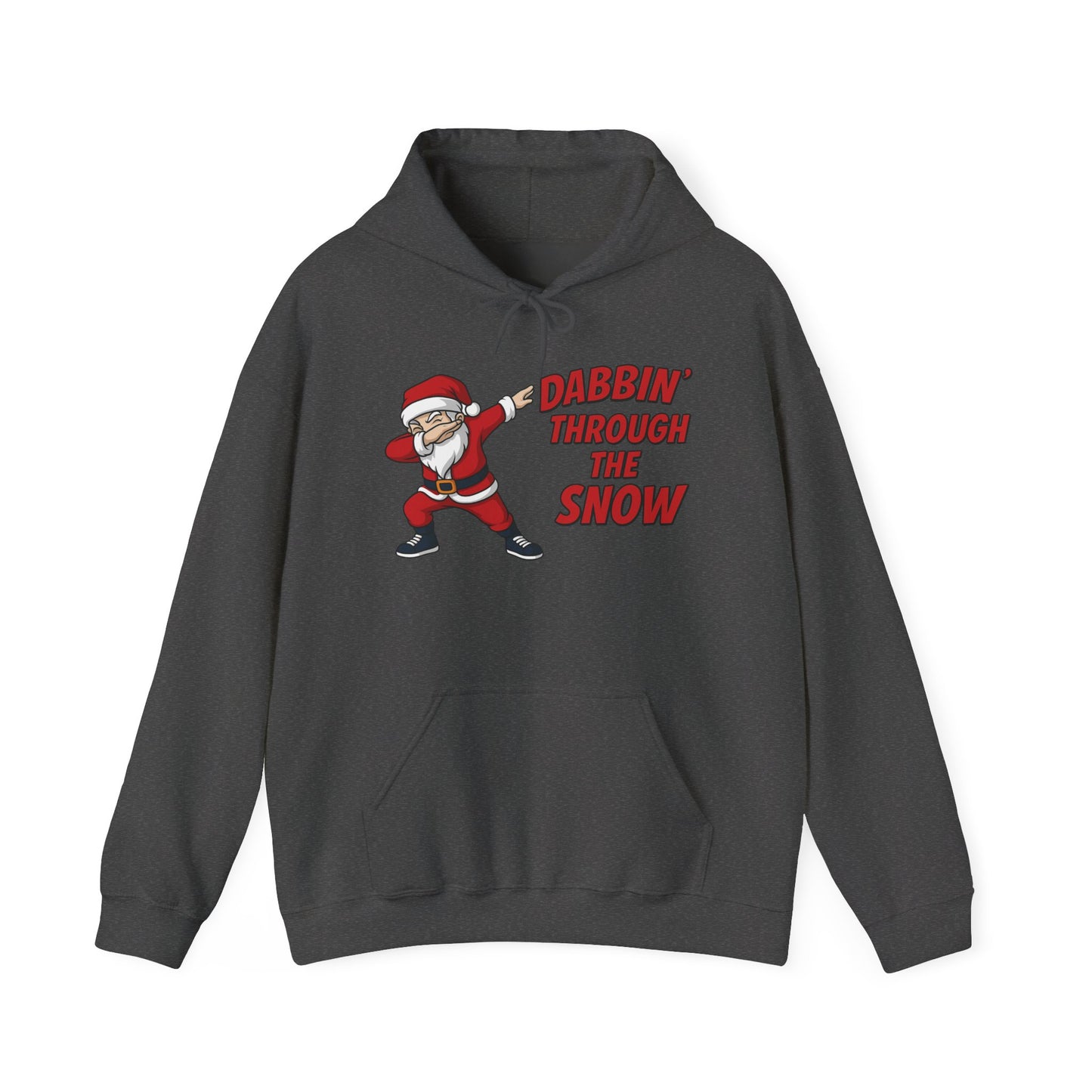 Dabbin Santa Men's Christmas Hoodie, Funny Holiday Sweatshirt