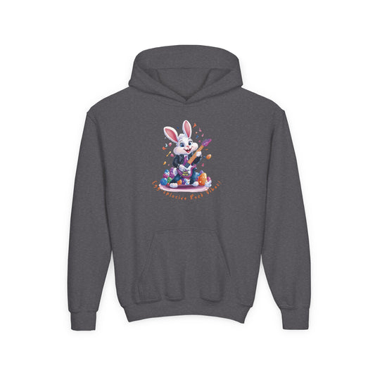 Cute Bunny Easter Hoodie for Kids, Spring Fashion, Easter Gift, Animal Lover Sweatshirt, Fun Holiday Wear