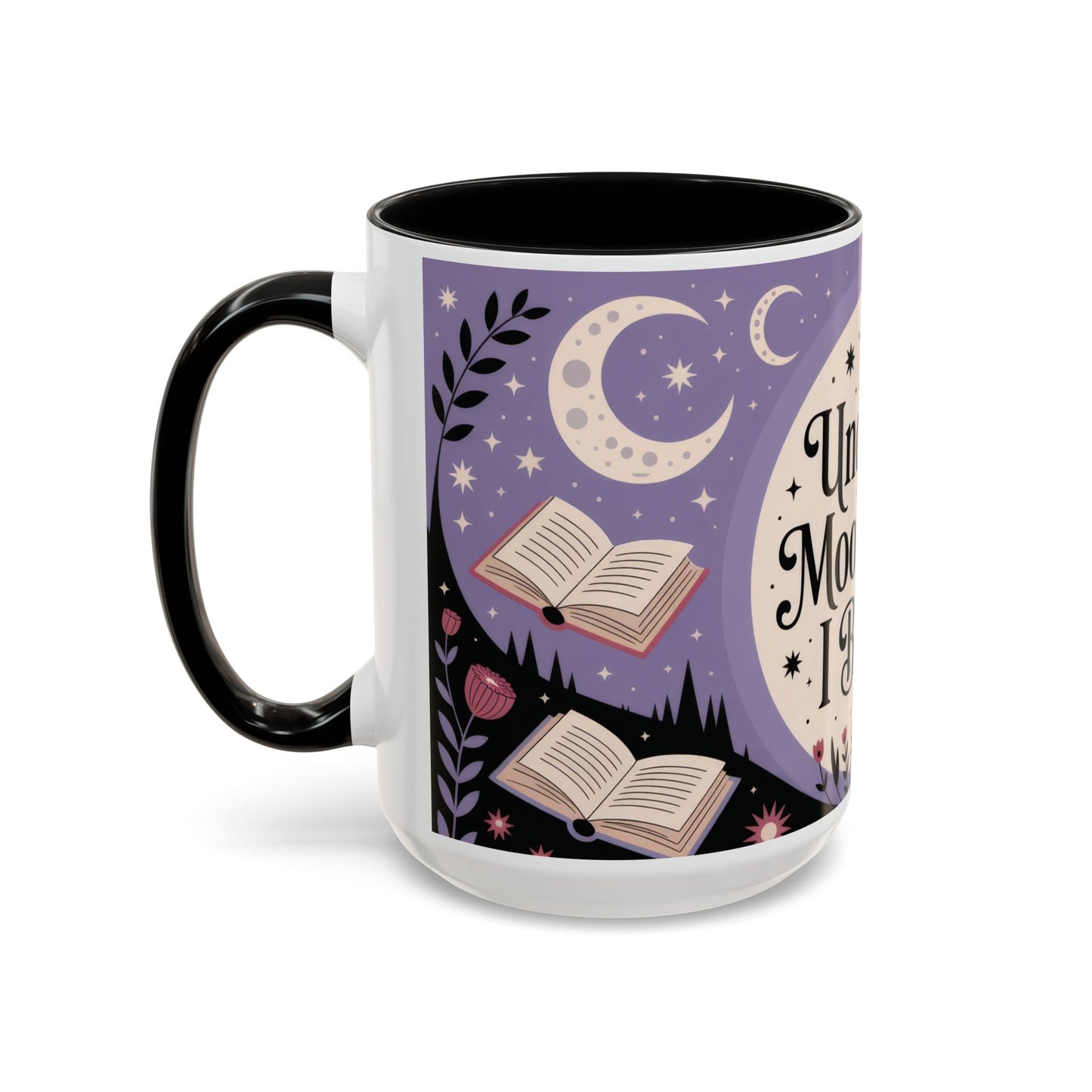 Under the Moonlight I Bloom Mug, Witchy Moon Magic Coffee Cup, Feminine Mystic Gift for Spiritual, Self Growth Lovers, Coffee Mug (11, 15oz)