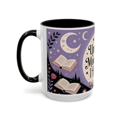 Under the Moonlight I Bloom Mug, Witchy Moon Magic Coffee Cup, Feminine Mystic Gift for Spiritual, Self Growth Lovers, Coffee Mug (11, 15oz)