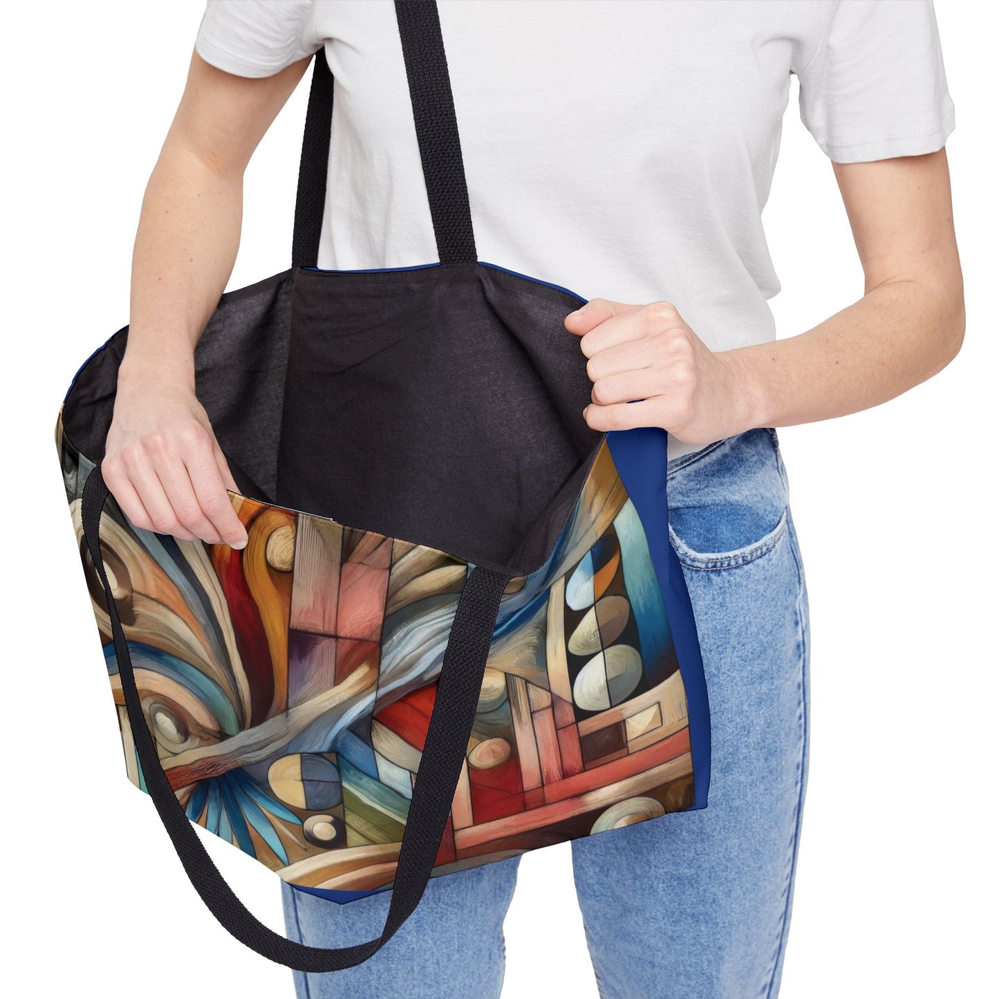 Artistic Weekender Tote Bag, Colorful Travel Bag, Stylish Beach Tote, Large Shopping Bag, Perfect for Gifts, Essentials Carryall, beach bag