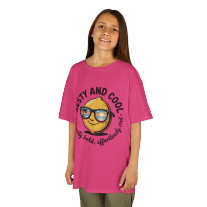 Zesty and Cool Kids Tee, Fun Summer Shirt, Birthday Gift for Kids, Playful Graphic Tee, Cool Kids Apparel, Fruit Tee for Boys and Girls