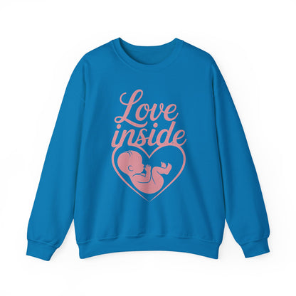 Maternity  Sweatshirt, Pregnancy Announcement Tee, Baby Inside Mom To Be Gift, Expecting Mother Gift, Pregnancy Reveal Top, Baby Shower Top