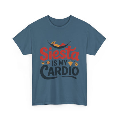 Siesta Is My Cardio Funny Mens T-Shirt Spain Humor Tee, Siesta Shirt, Siesta Culture Gift