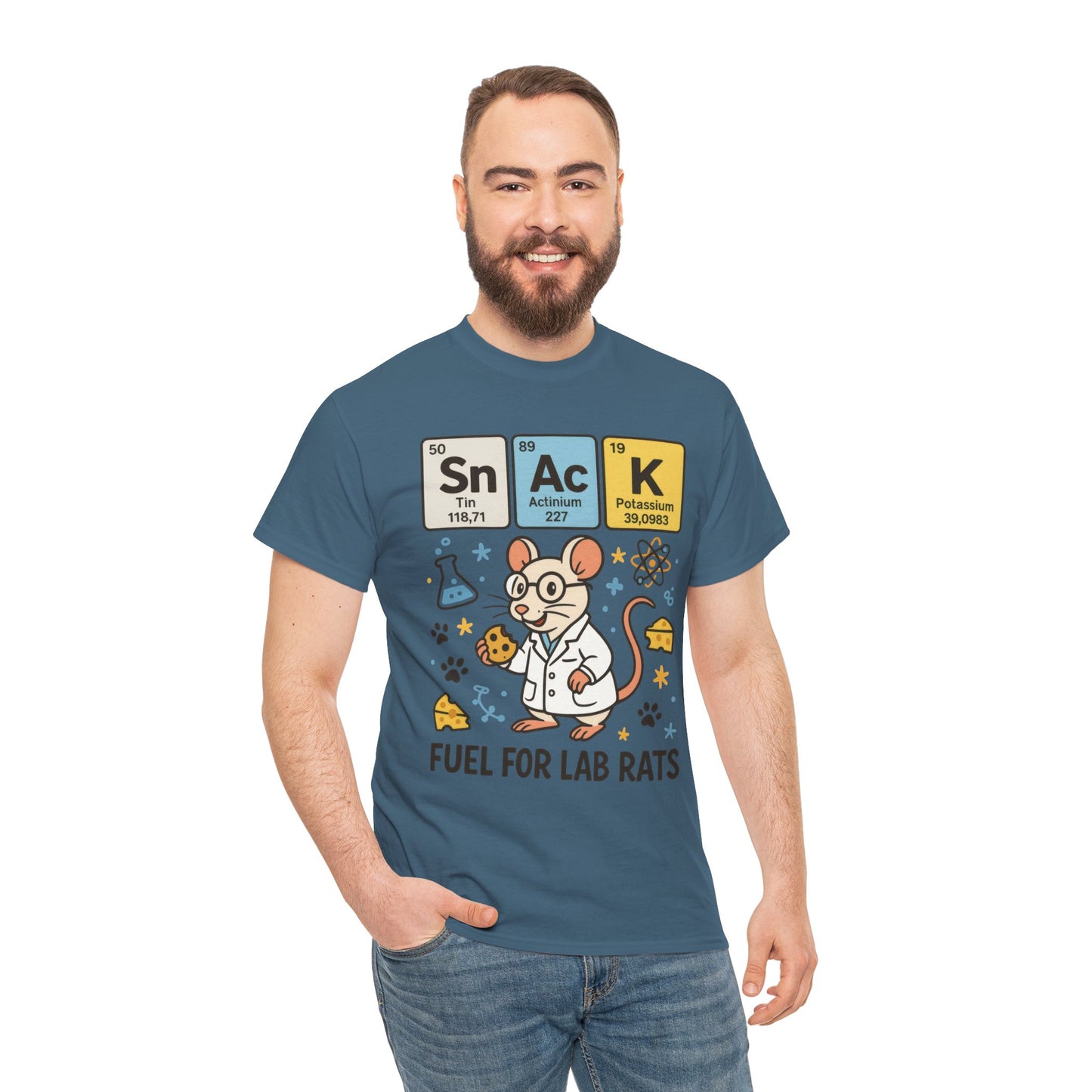 Funny Mens Science T-Shirt, Periodic Table Tee, Chemistry Humor Gift for Him, Gift for Lab Workers, Gifts for STEM Lovers, Quirky Science