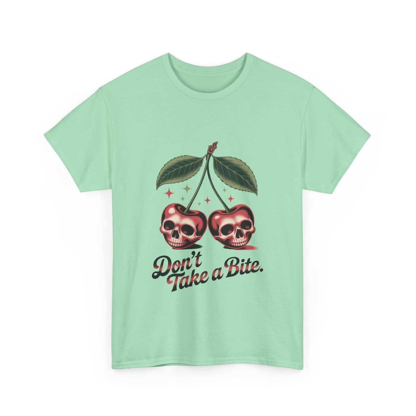 Skull Cherry Womens Graphic Tee, Edgy Tee, Unique Gift, Halloween Apparel, Cute Gothic Fruit Graphic Tee for Women, Funny Dark Style Shirt