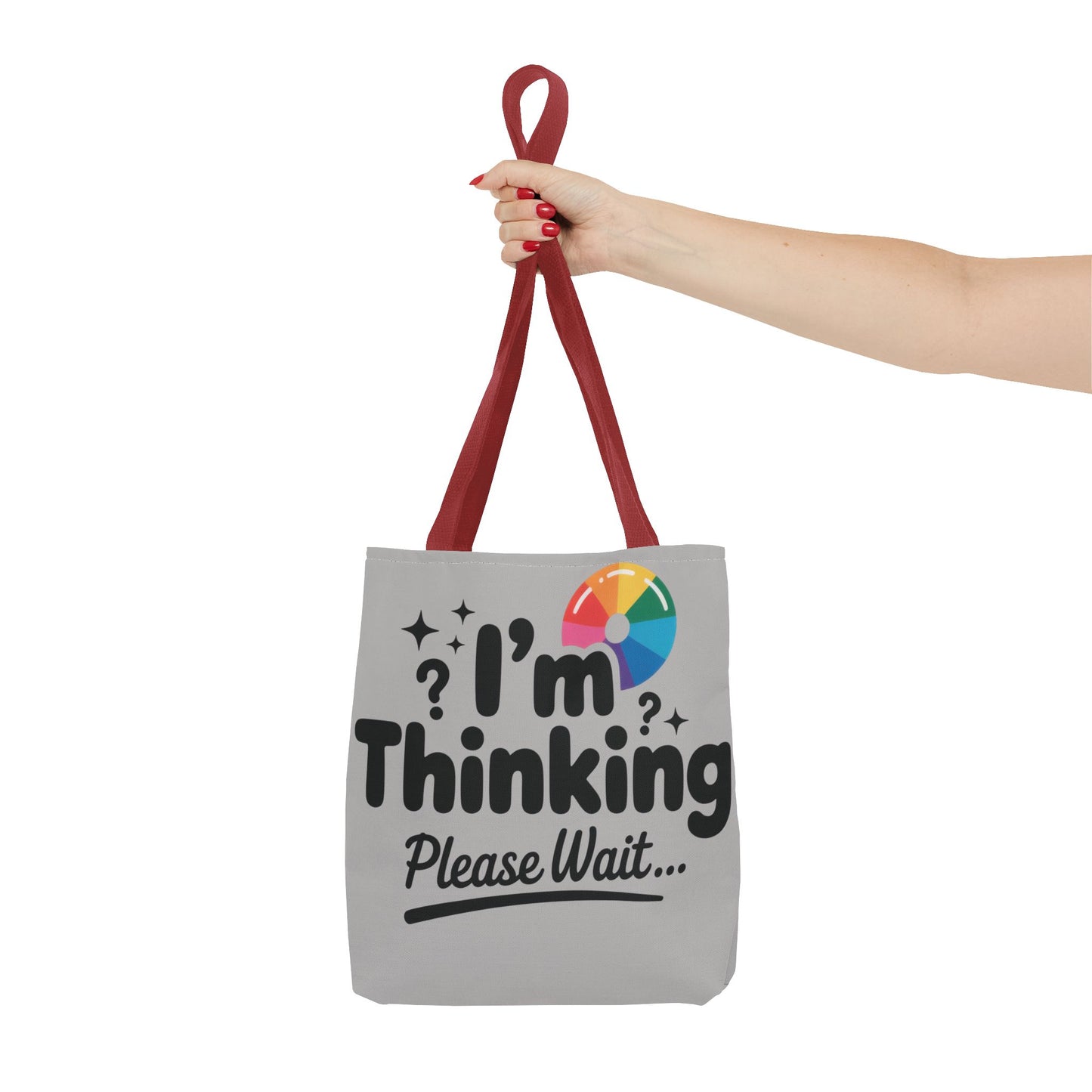 Whimsical Thinking Tote Bag, Funny Gift, Carry-All for Daily Use, Ideal for Birthdays and Graduations, Work or School Tote for Women and Men