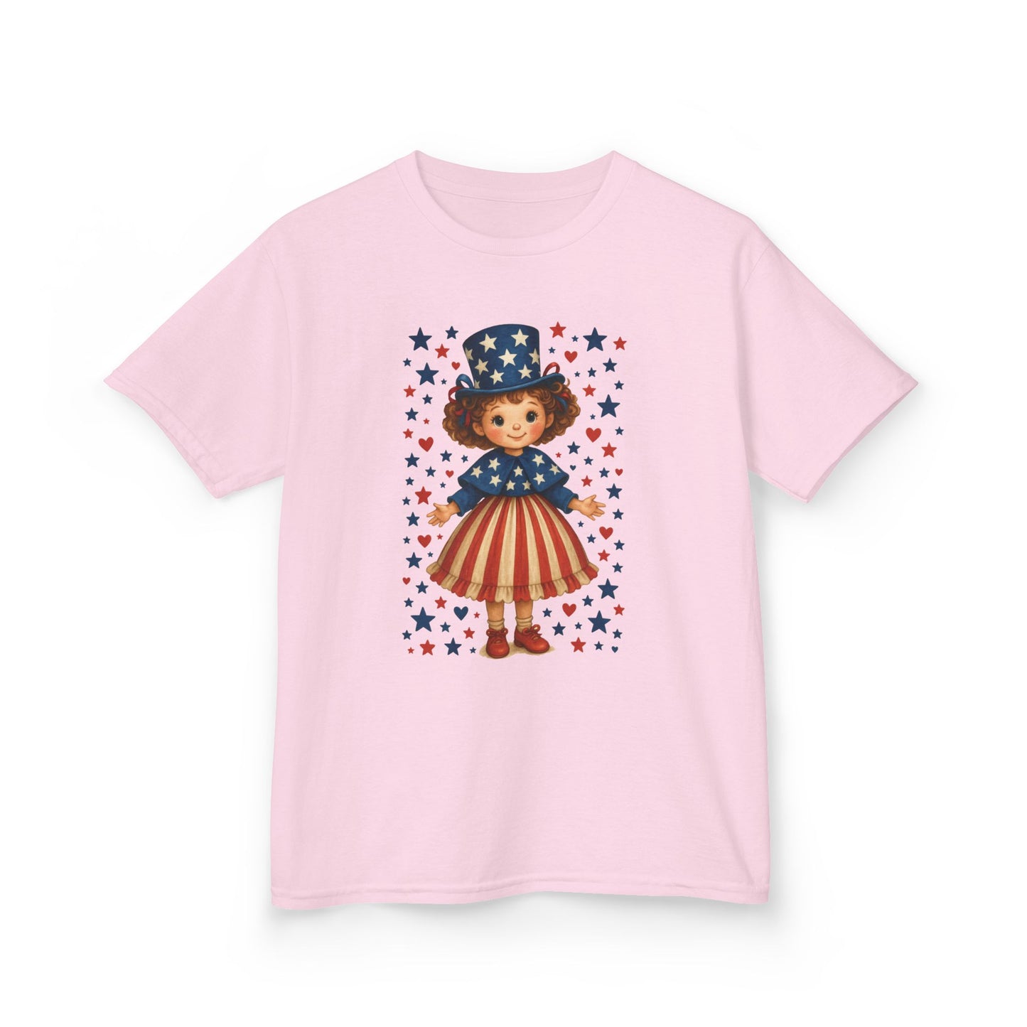 Patriotic Kids Tee, Independence Day, 4th of July, Memorial Day, Kids Party, Casual Wear