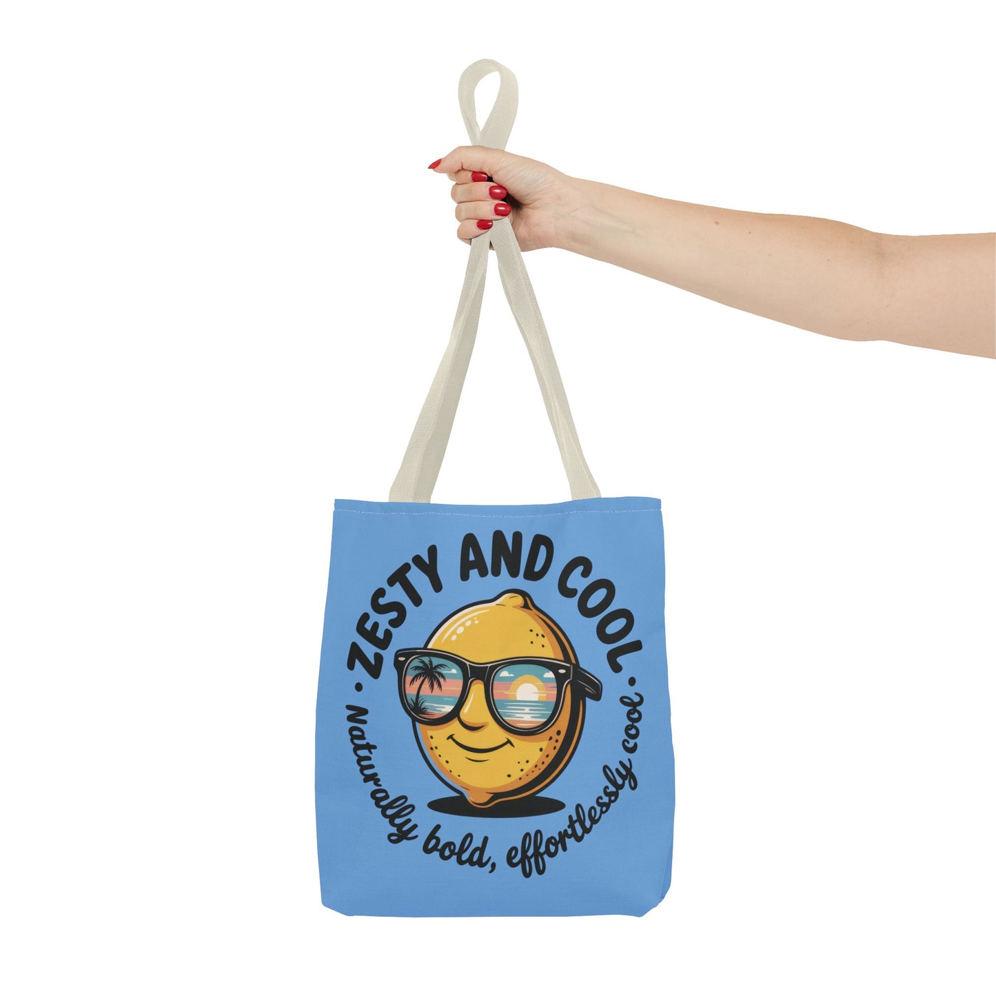 Zesty Lemon Tote Bag - Fun & Bold Carry-All for Everyday Use, Summer, Beach Days, Gifts, Eco-Friendly Shopping, Large Tote Bag