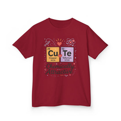 Cute Science Kids TeeT-Shirt, Periodic Table Tee, Funny Nerdy Gift for Young Girl, Cute Chemistry Young Girl T-Shirt, Classroom Wear