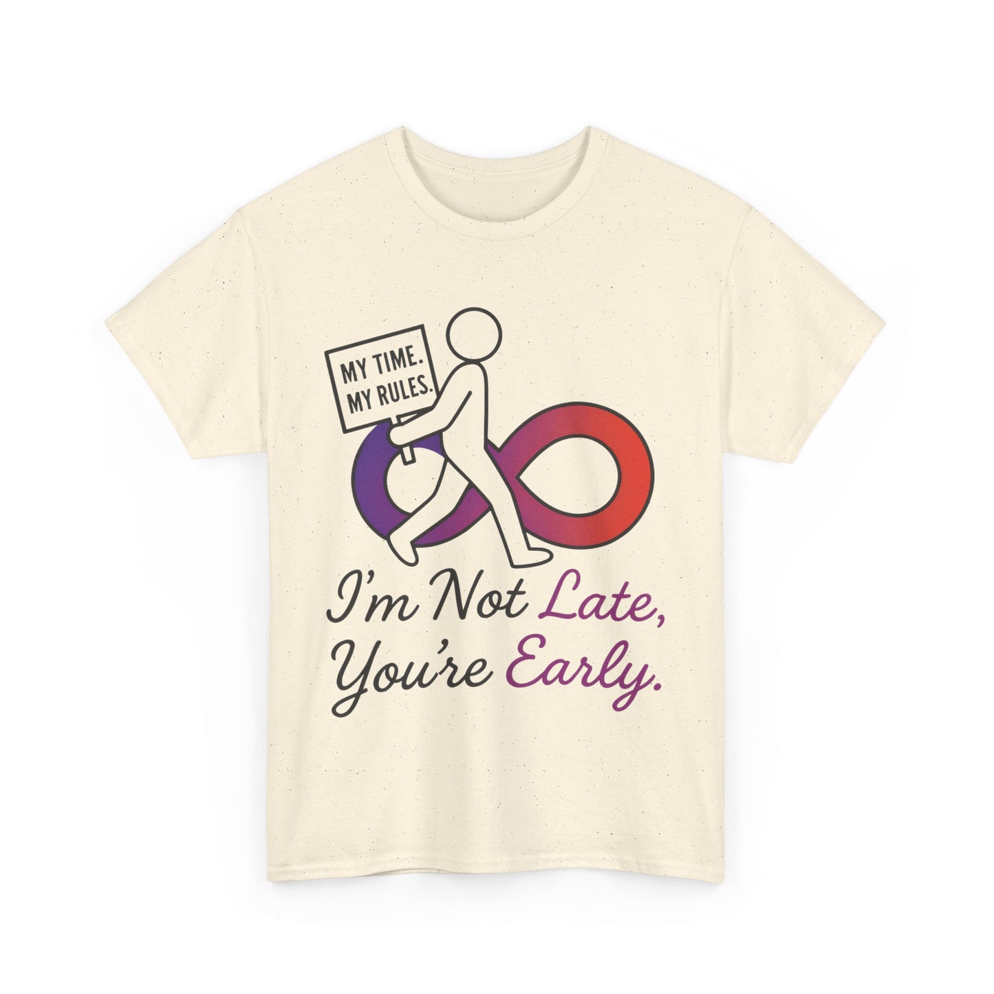 My Time My Rules Women's Heavy Cotton Tee, Funny T-Shirt, Casual Wear, women empowerment tee, confident woman shirt, self love t shirt