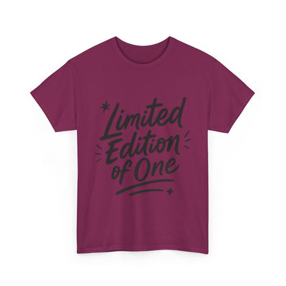 Limited Edition Women's Heavy Cotton Tee, Casual Style, Birthday, Self-Confidence, Self-love, Positive Message Women's T-Shirt