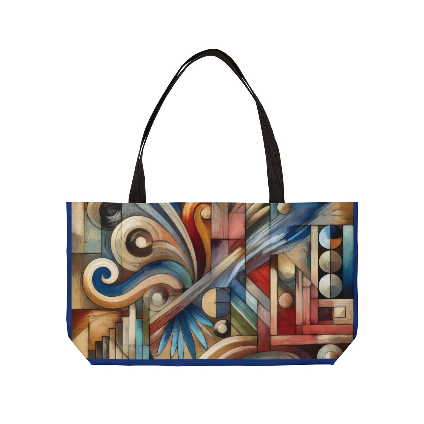 Artistic Weekender Tote Bag, Colorful Travel Bag, Stylish Beach Tote, Large Shopping Bag, Perfect for Gifts, Essentials Carryall, beach bag