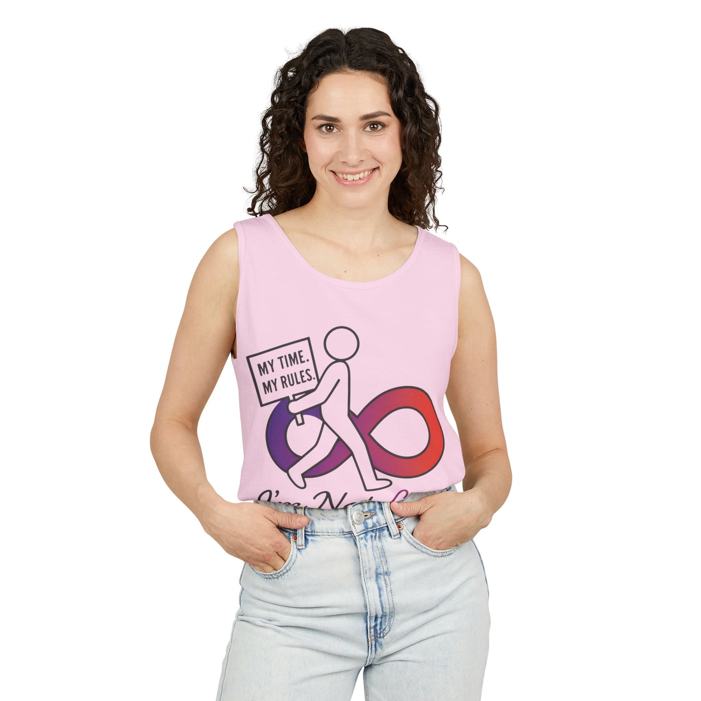My Time My Rules Womens Tank Top, Funny T-Shirt, Casual Wear, women empowerment tee, confident woman shirt, self love t shirt