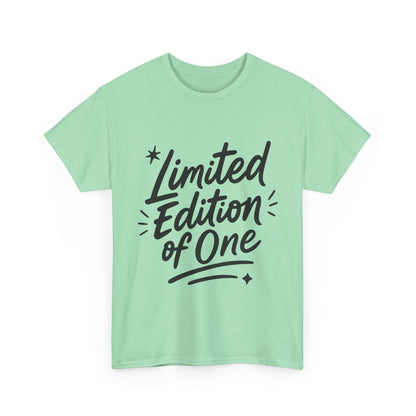 Limited Edition Women's Heavy Cotton Tee, Casual Style, Birthday, Self-Confidence, Self-love, Positive Message Women's T-Shirt