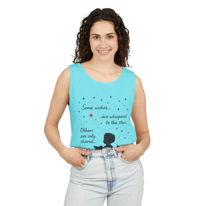 Whimsical Cat Lover's Tank Top, Inspirational Quote Top, Womens Garment-Dyed Summer Shirt, Gifts for Cat Moms, Casual Wear, Pet [...]