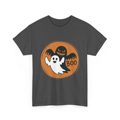 Halloween Ghost Men's T-Shirt, Cute Spooky BOO Tee, Men's Funny Scary Shirt for Men