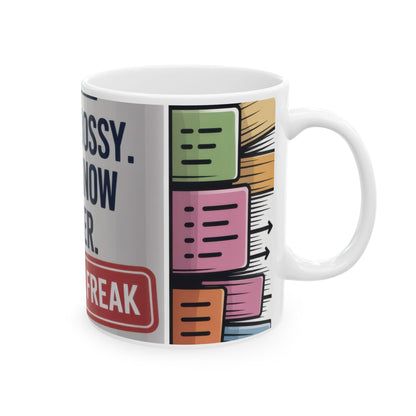 Funny Control Freak Mug, Im Not Bossy I Just Know Better, Organized Chaos Coffee Cup, Boss Lady Gift, Perfect Gift for Bossy Friends