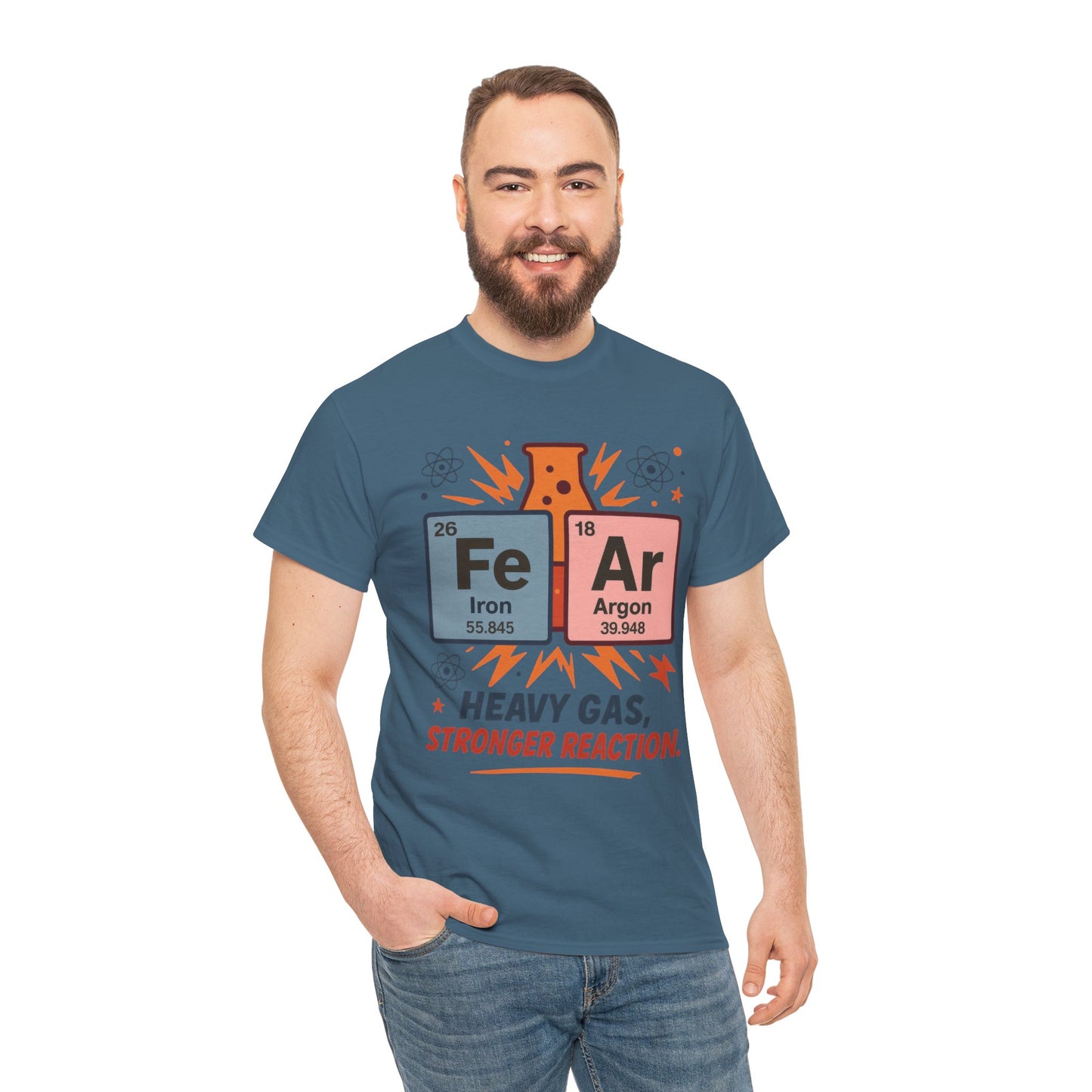 Periodic Table Science Tee For Mens, Heavy Cotton Tee for Science Lovers, Nerdy Gift, Chemistry Shirt, Funny Science Apparel