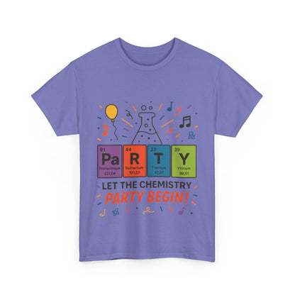 Funny Chemistry Party T-Shirt, Periodic Table PaRTY Tee, Unisex Science Humor Shirt, Gift for Chemistry Teacher,Science Tee, Nerdy Pun Shirt