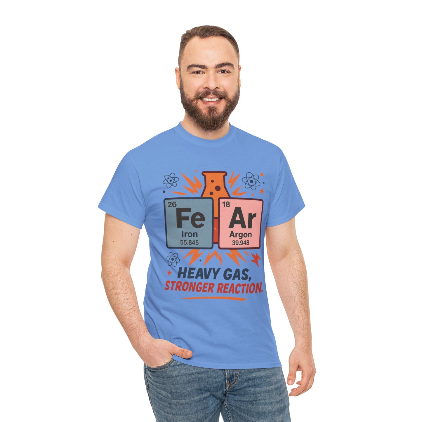 Periodic Table Science Tee For Mens, Heavy Cotton Tee for Science Lovers, Nerdy Gift, Chemistry Shirt, Funny Science Apparel