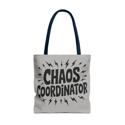 Chaos Coordinator Tote Bag, Fun Carryall for Busy Moms, Students, or Event Planners, Perfect Gift, Beach Weekender Bag,  Large Tote Bag