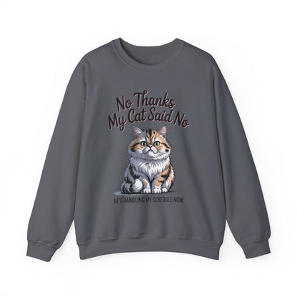 Funny Cat Crewneck Sweatshirt - Ideal Gift for Cat Lovers, Cozy Animal Sweater, Novelty Pet Lover Gift, Cute Cat-Themed Apparel, [...]