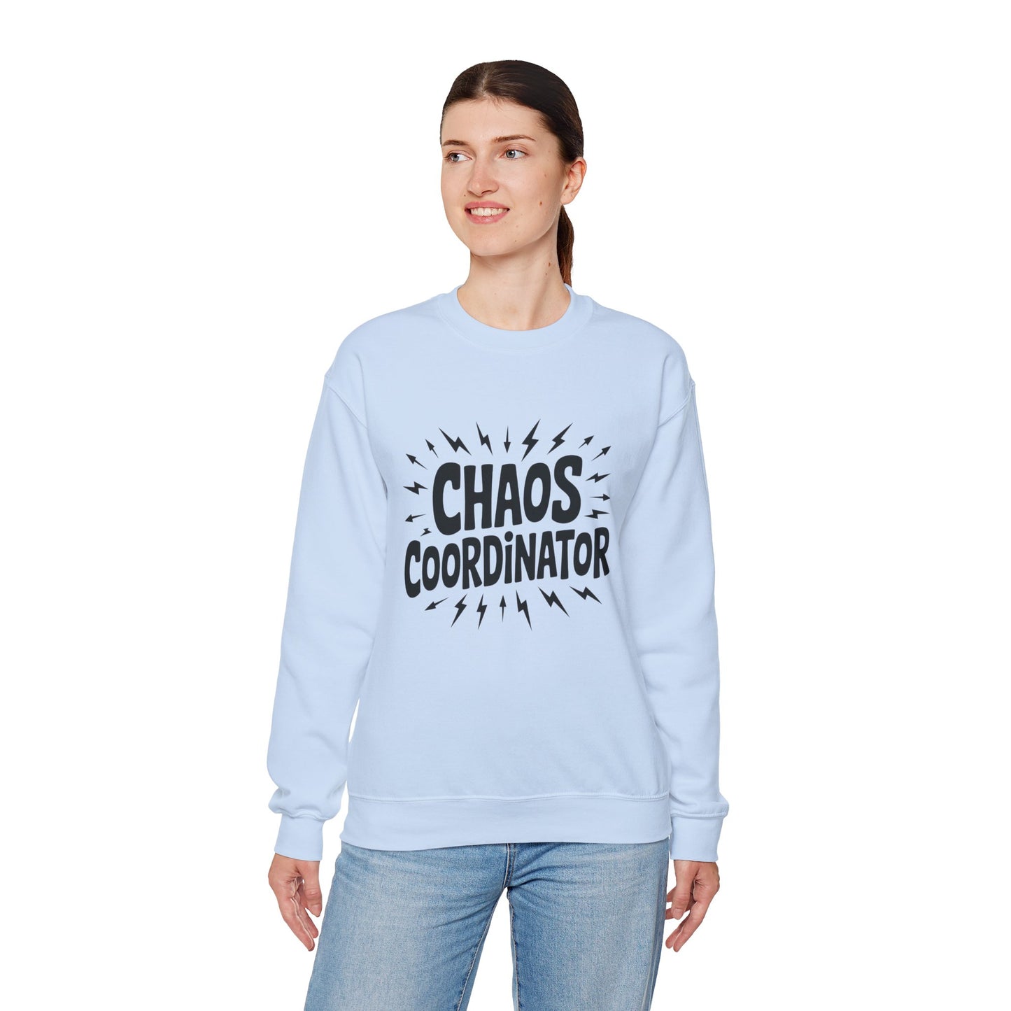 Chaos Coordinator Sweatshirt, Funny Gift for Moms, Mother's Day Gift, TeacherSweatshirt, Casual Graphic Tee, Women's Gift Idea