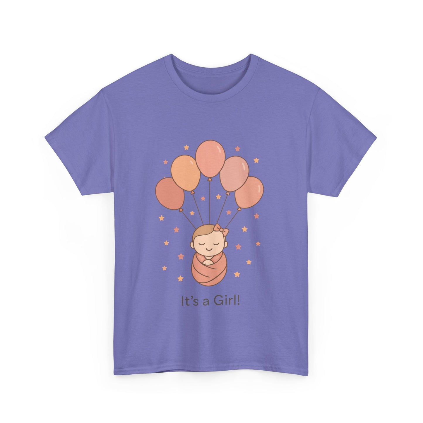 Its a Girl Maternity T-Shirt, Baby Girl Pregnancy Announcement Shirt,Mom To Be Gift, Gender Reveal Tee, Baby Shower Top, Gender Reveal Party